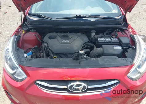2016 Hyundai Accent Se z USA, uszkodzony, nr VIN KMHCT5AE1GU244573